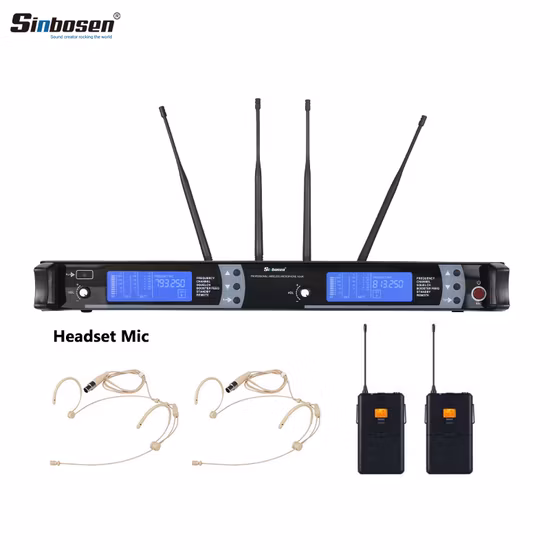 513-558MHz Handheld Headset Lavalier Microphone Wireless Skm9000 Used in The Us