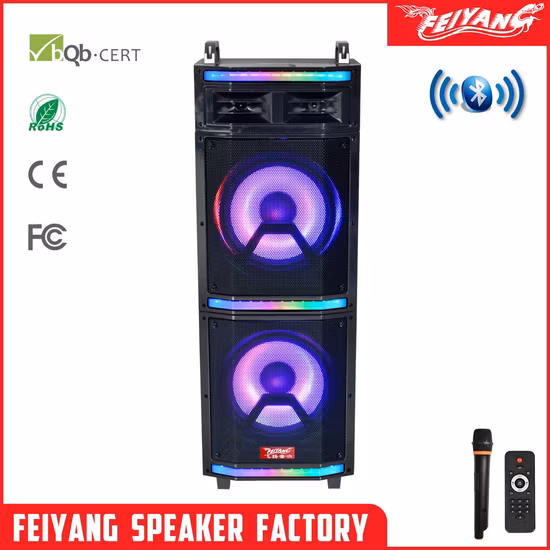 portable Wooden Speaker Bluetooth Party Speaker Audio Music Box Speaker
