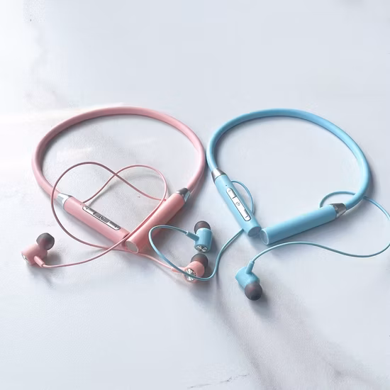 Large Battery Capacity Noise Cancelling Sport 5.2V Neckband Wireless Waterproof