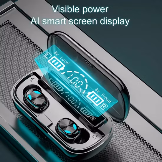 Multifunction Touch Control Bt Type C Earbuds Wireless Headphones Earphones in Ear